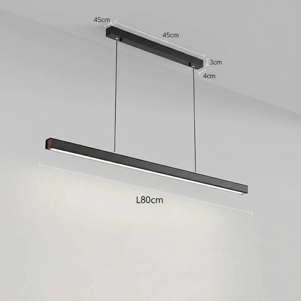 Minimalistische LED Hanglamp Langwerpig Design