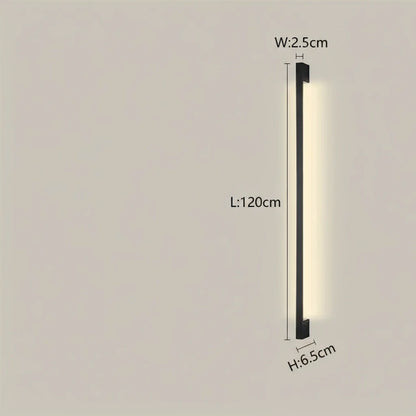 Moderne Minimalistische Lange Wandlamp LED Woonkamer