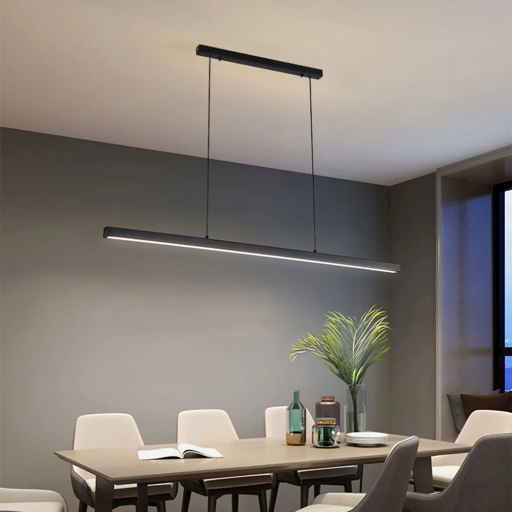Minimalistische LED Hanglamp Langwerpig Design