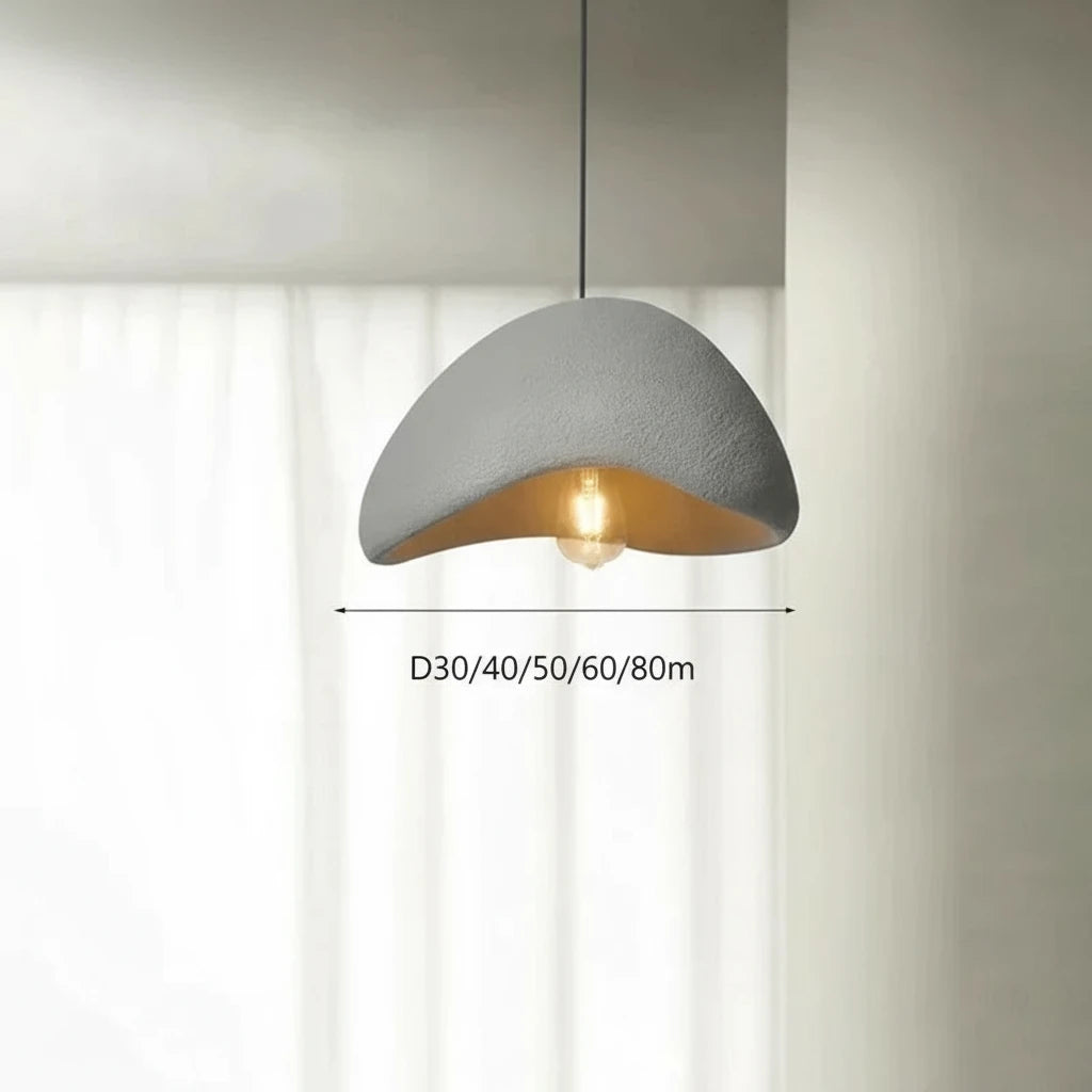 Nordic Wabi Sabi Plafond Chandelier E27 LED Hanglamp