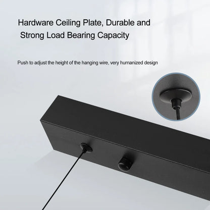 Minimalistische LED Hanglamp Langwerpig Design