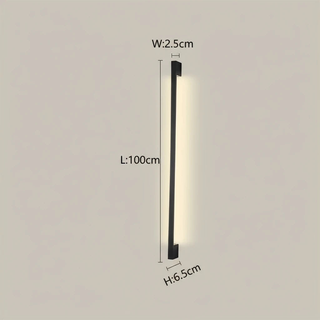 Moderne Minimalistische Lange Wandlamp LED Woonkamer