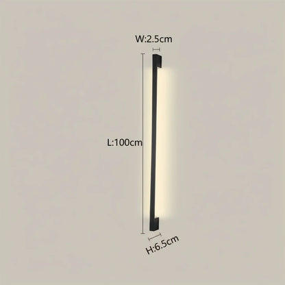 Moderne Minimalistische Lange Wandlamp LED Woonkamer