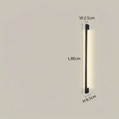 Moderne Minimalistische Lange Wandlamp LED Woonkamer