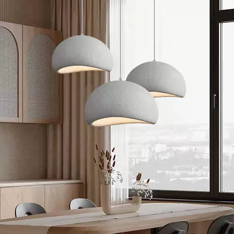 Nordic Wabi Sabi Plafond Chandelier E27 LED Hanglamp