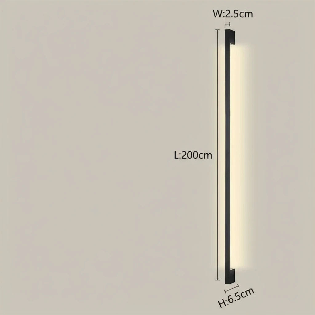 Moderne Minimalistische Lange Wandlamp LED Woonkamer