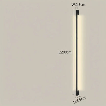 Moderne Minimalistische Lange Wandlamp LED Woonkamer