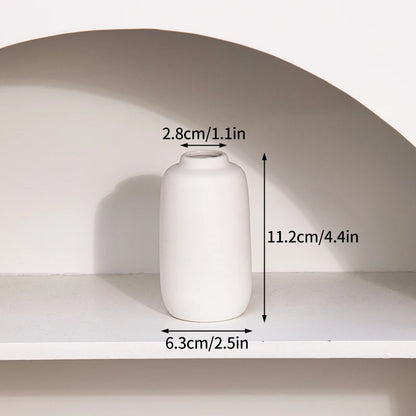 Keramische Vaas Wit Nordic Decoratieve Bloemenvaas