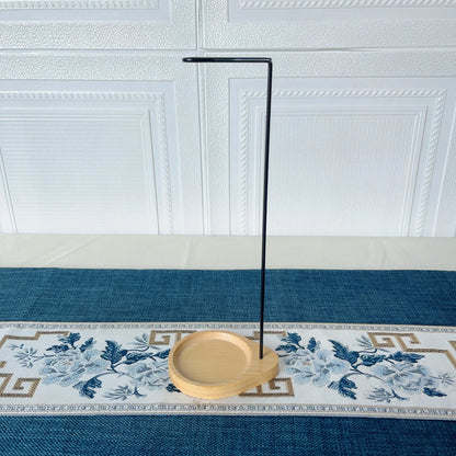 Wierookbrander Ondersteboven Houten Rond Yoga Decoratie