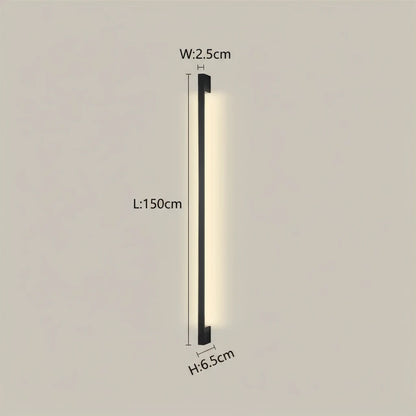 Moderne Minimalistische Lange Wandlamp LED Woonkamer