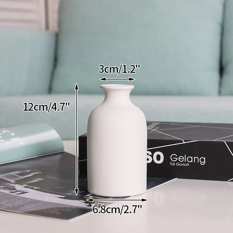 Keramische Vaas Wit Nordic Decoratieve Bloemenvaas