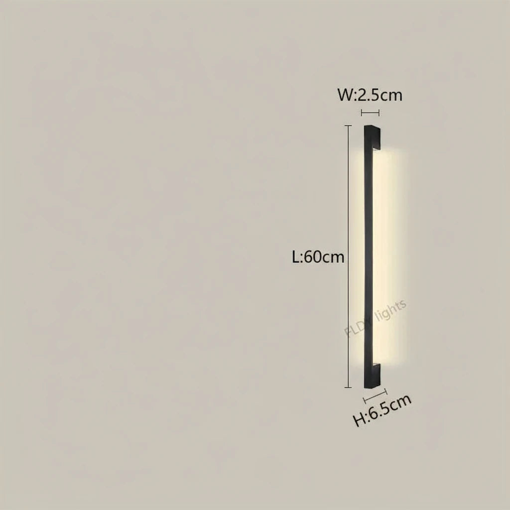 Moderne Minimalistische Lange Wandlamp LED Woonkamer