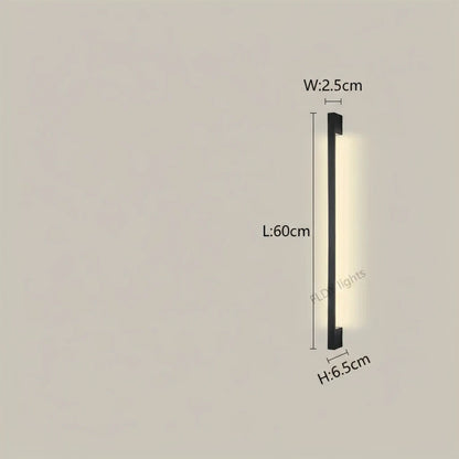 Moderne Minimalistische Lange Wandlamp LED Woonkamer